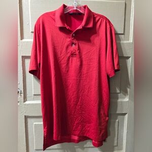 Polo Golf Ralph Lauren Performance Red Polo Tshirt Size: M